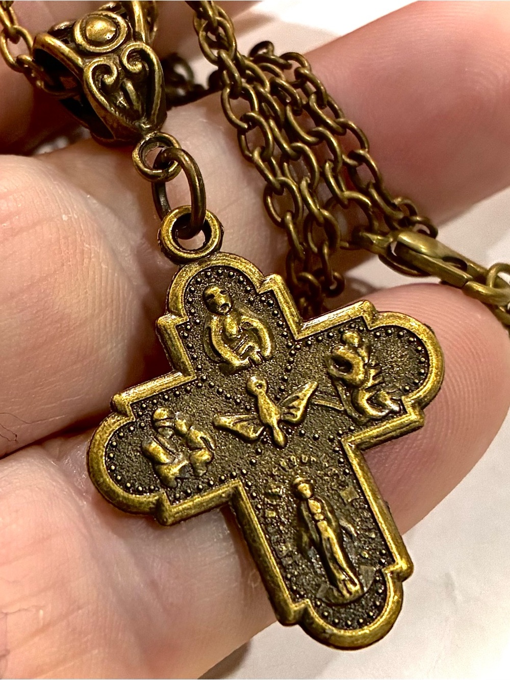 4-WAY CROSS NECKLACE